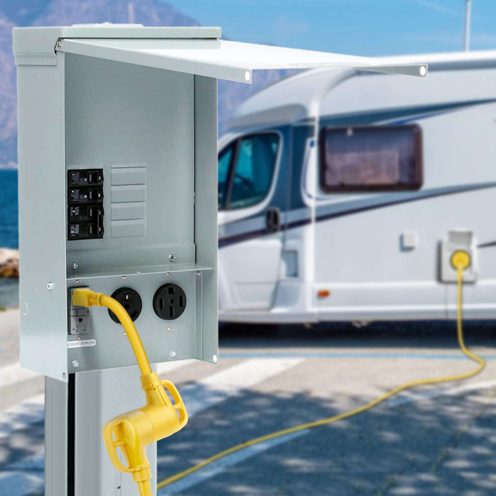 30 Amp RV Plug to 110V