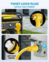 Twist lock plug design 50 amp generator inlet box