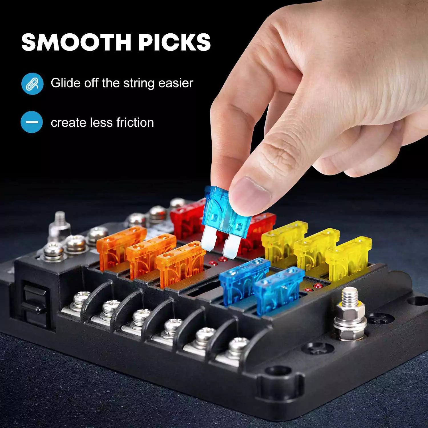 12-V-Sicherungskasten, 12-polig