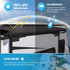 Camper slide out awning features
