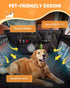 Pet friendly design of Kohree car dog covers for seats medium size
