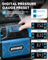 Kohree car tire pump with digital pressure gauge preset