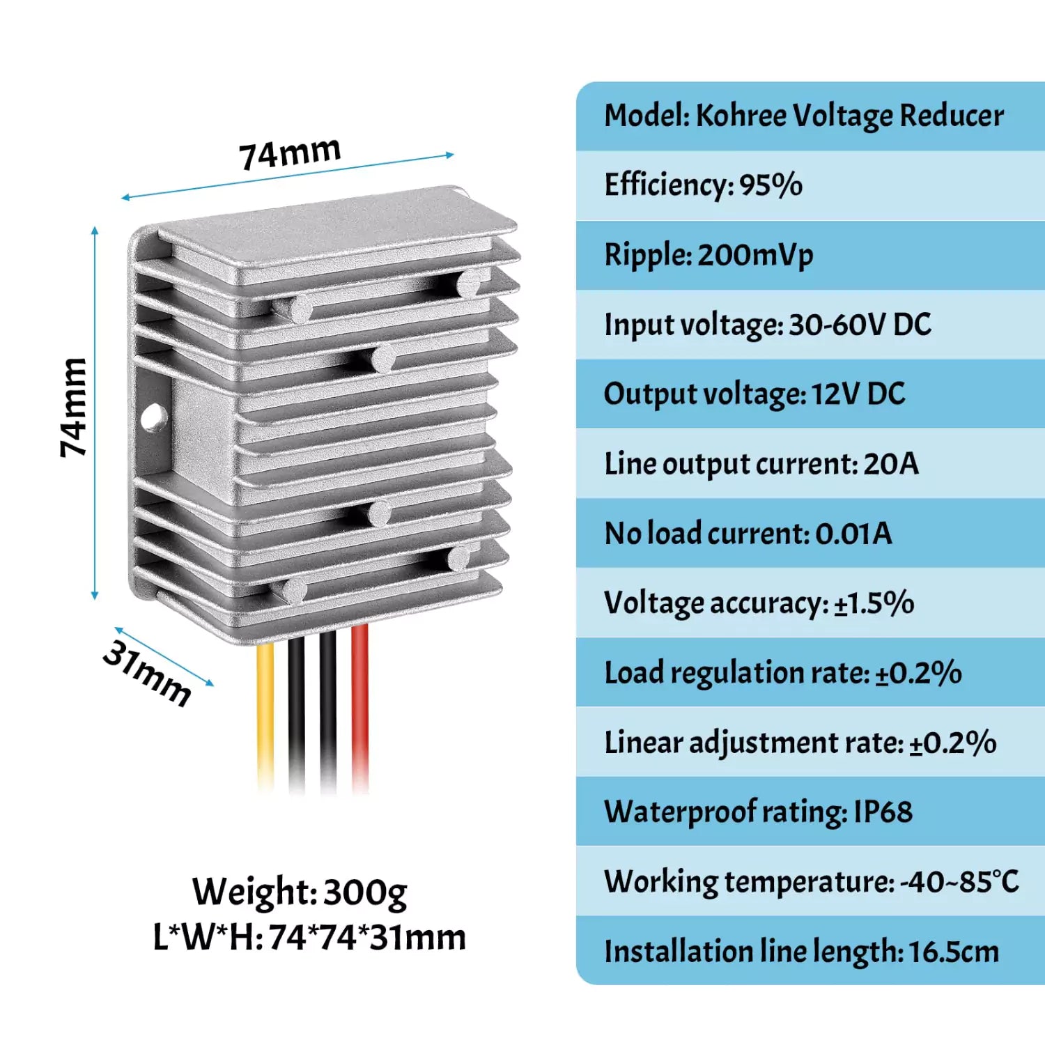 Kohree step down voltage regulator