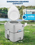 Kohree portable toilet for rv dimension and bearing capacity