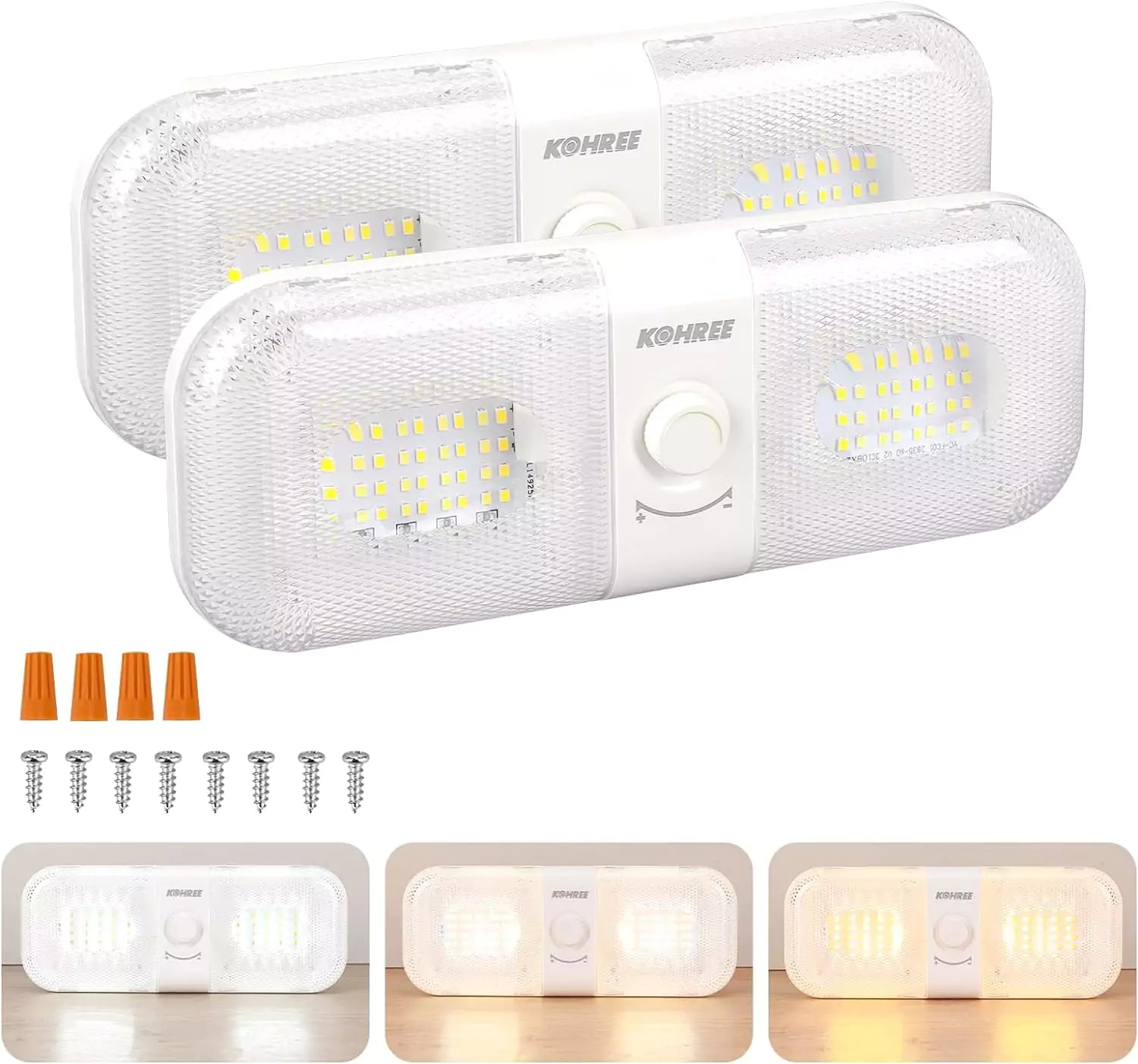 Wohnmobil-Innenraumbeleuchtung, 1800 lm