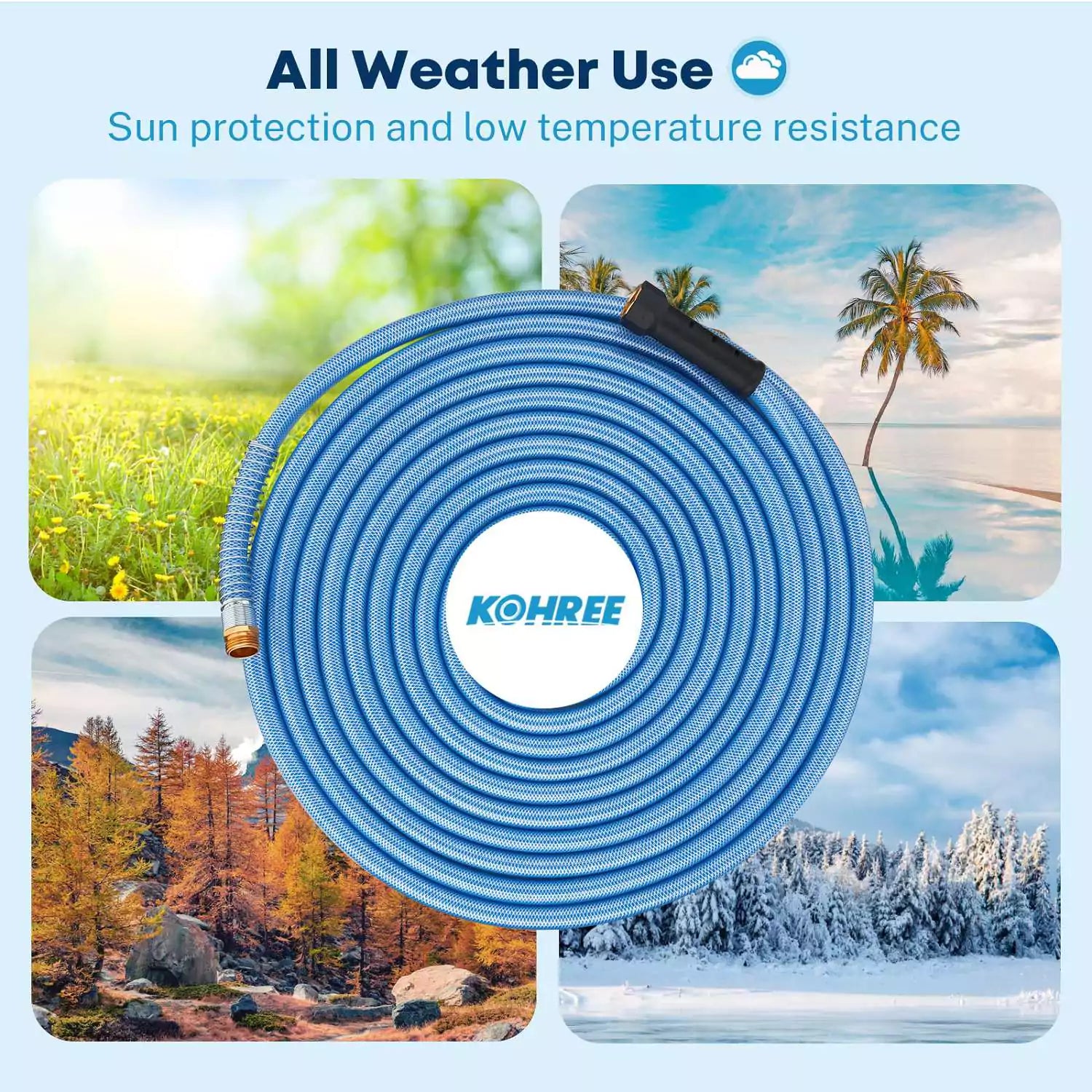 Frischwasserschlauch für Wohnmobile, 15 m