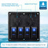 Waterproof Marine Rocker Switch Panel