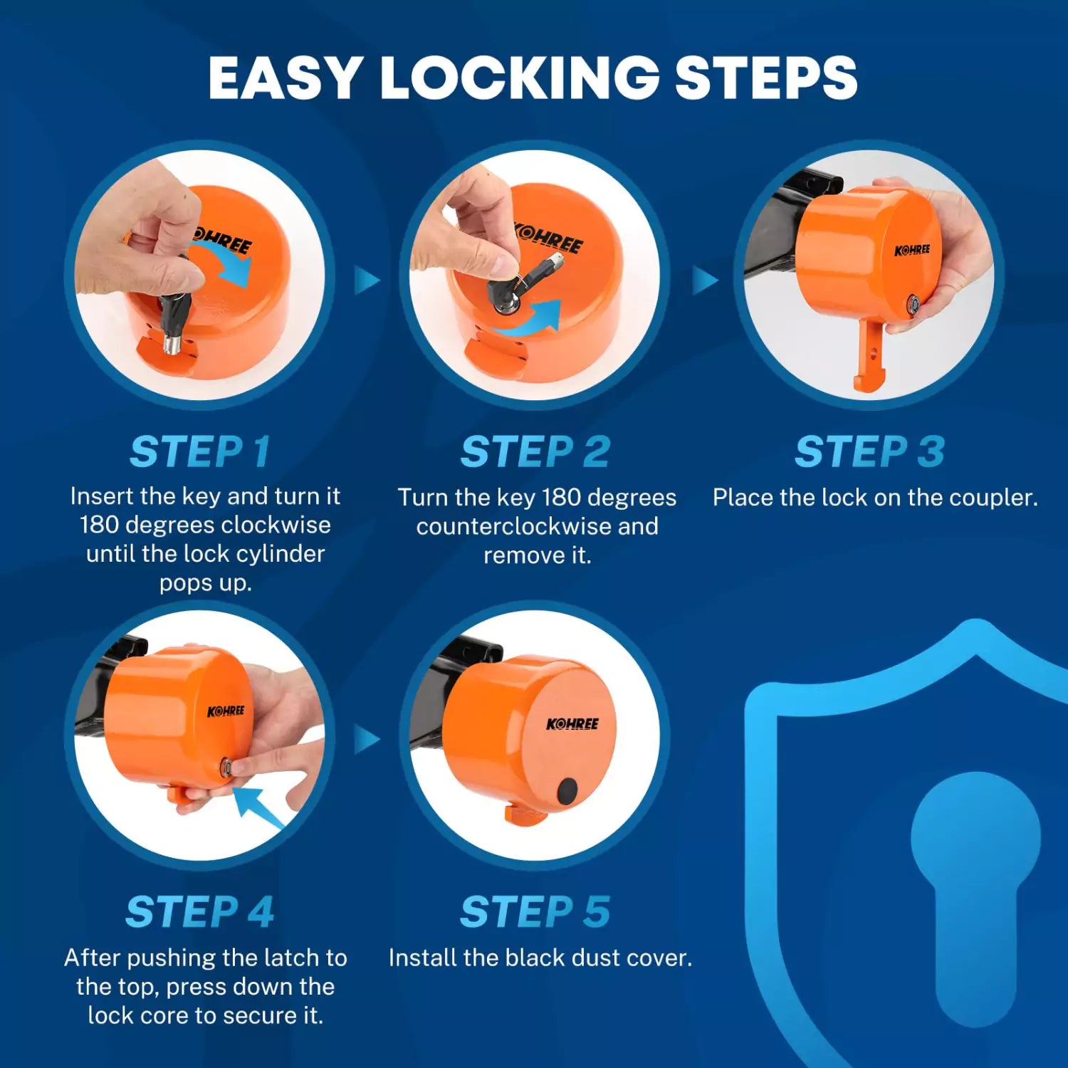 best trailer hitch lock