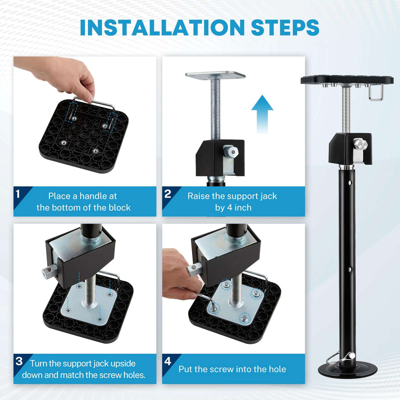 camper slide out jack stands