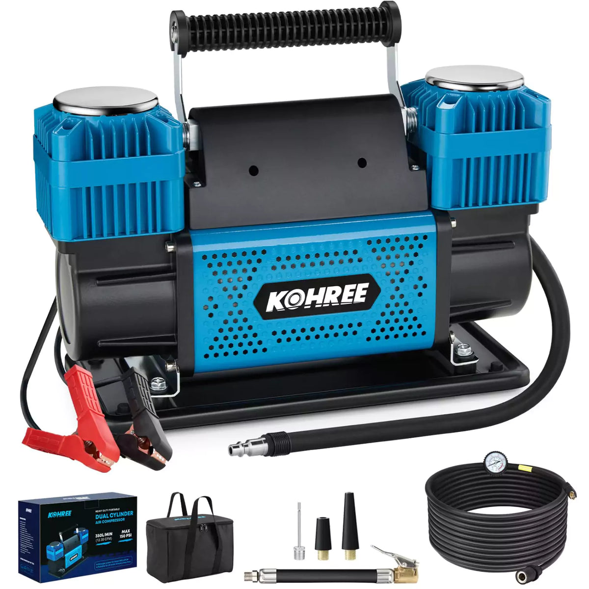 Kohree 12v air compressor 150 PSI