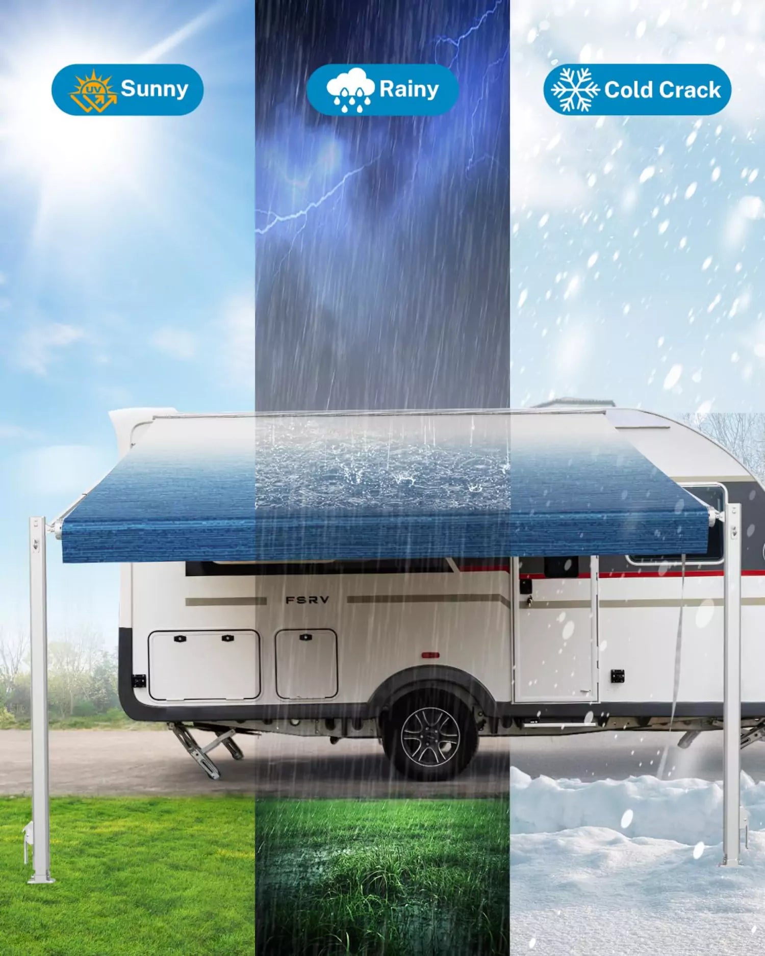 14 ft rv awning complete kit