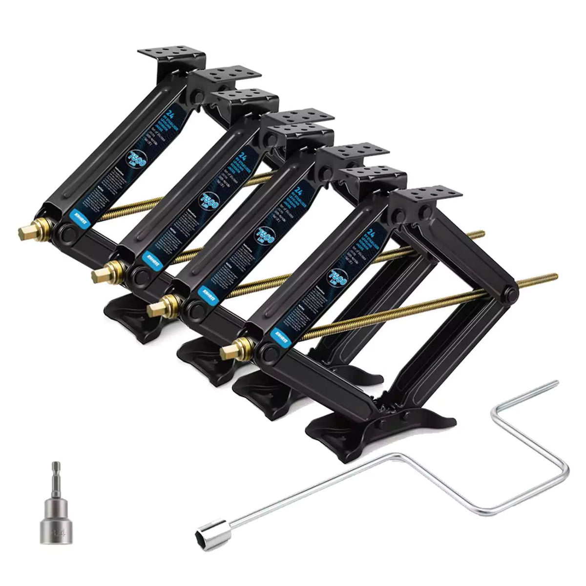 4 pack RV Stabilizer Leveling Scissor Jacks