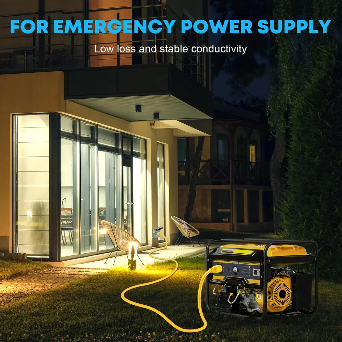 40 feet generator 30 amp cable