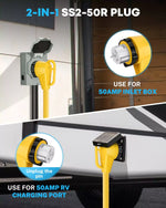 2 in 1 SS2-50R 50 amp cable for generators