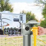 50A RV plug male outdoor application