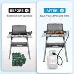 6 feet propane tank adapter usage comparison