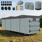 Class A RV cover made with 7-layer non-woven fabric for outdoor storage