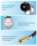 Adapter for propane hose