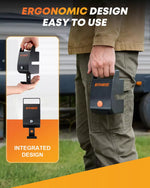 Ergonomic design ball trailer lock