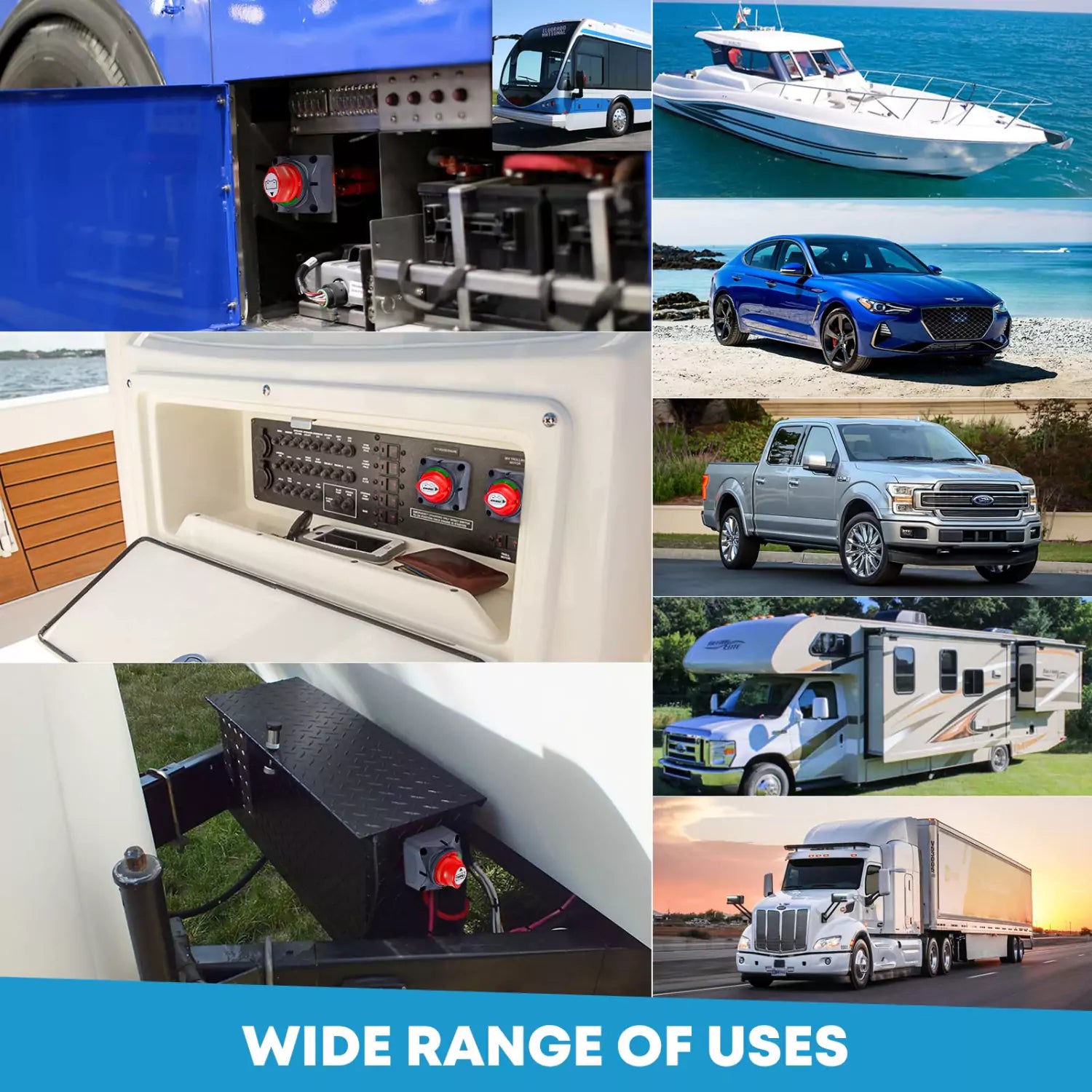 Battery disconnects application