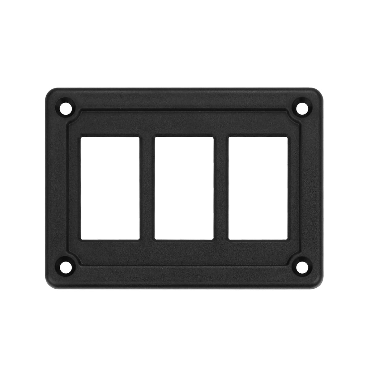 Plastic blank switch panel 3 gang