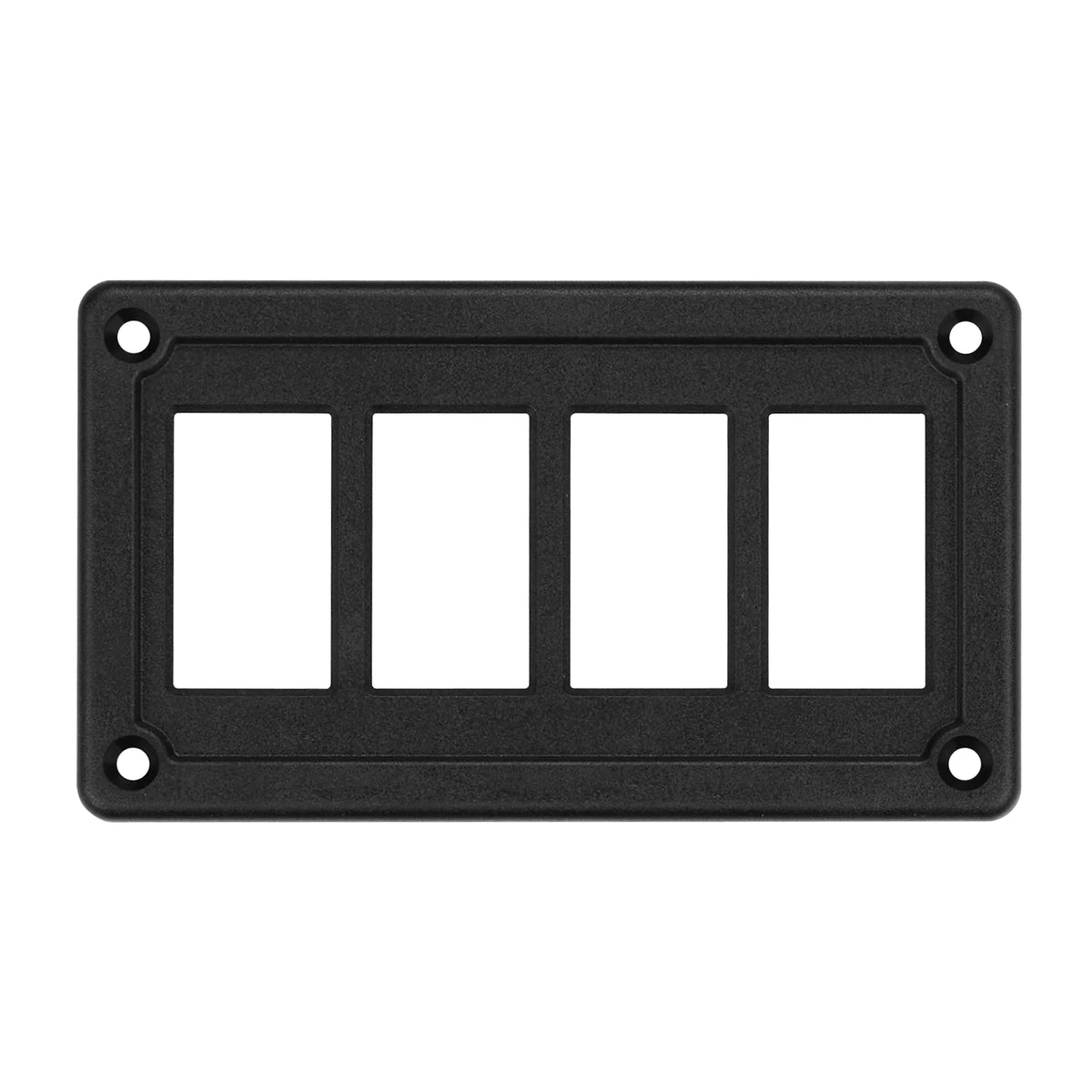 Plastic blank switch panel 4 gang