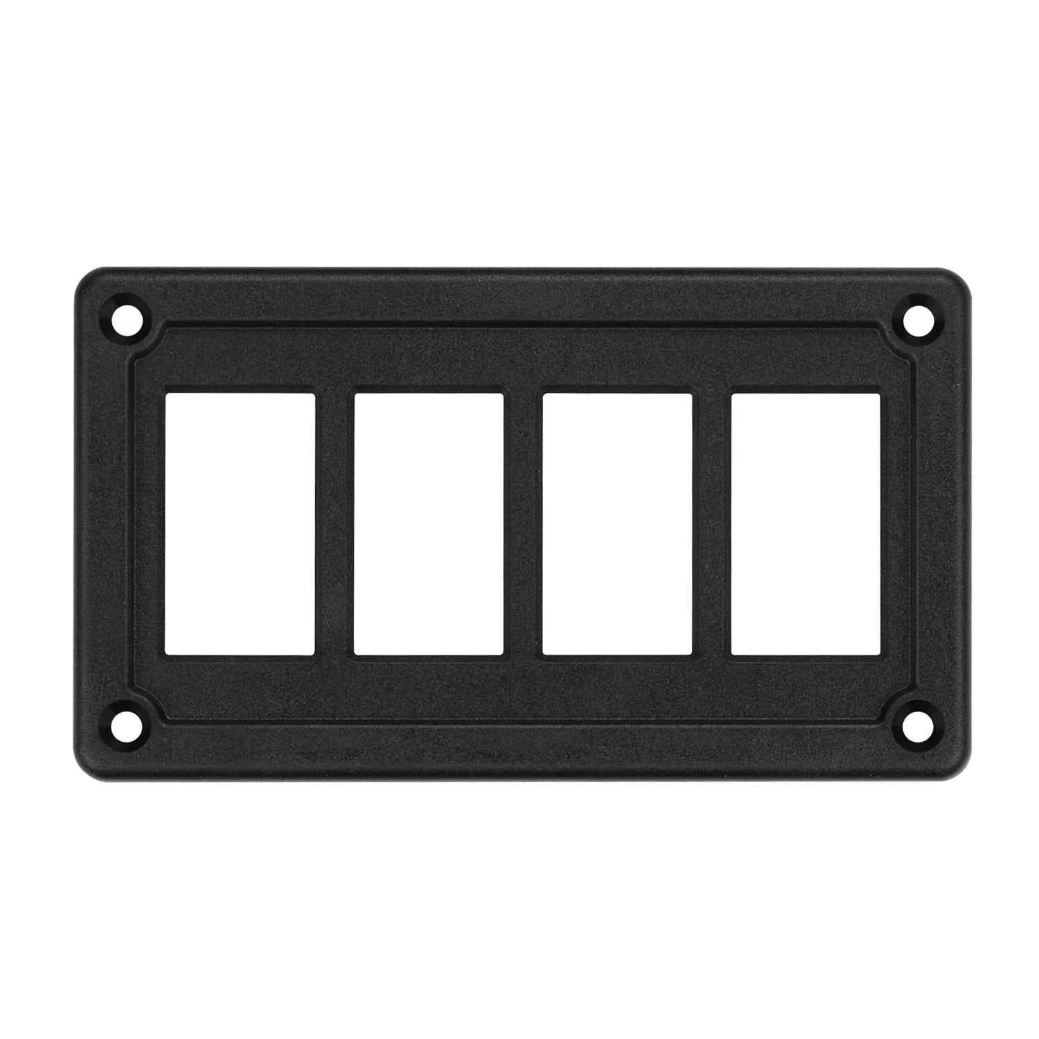 Plastic blank switch panel 4 gang