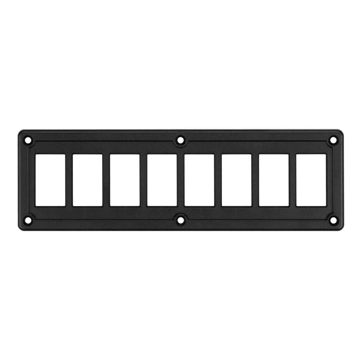 Plastic blank switch panel 8 gang