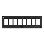 Plastic blank switch panel 8 gang