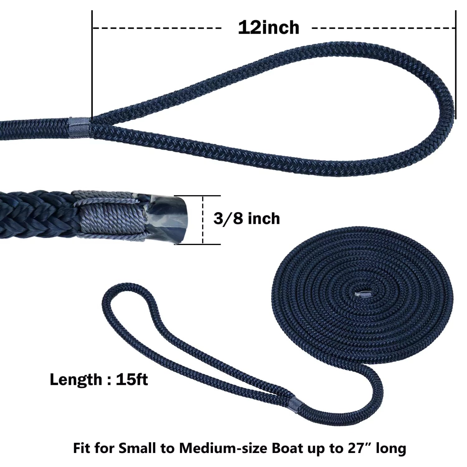 Kohree boat tube rope specification