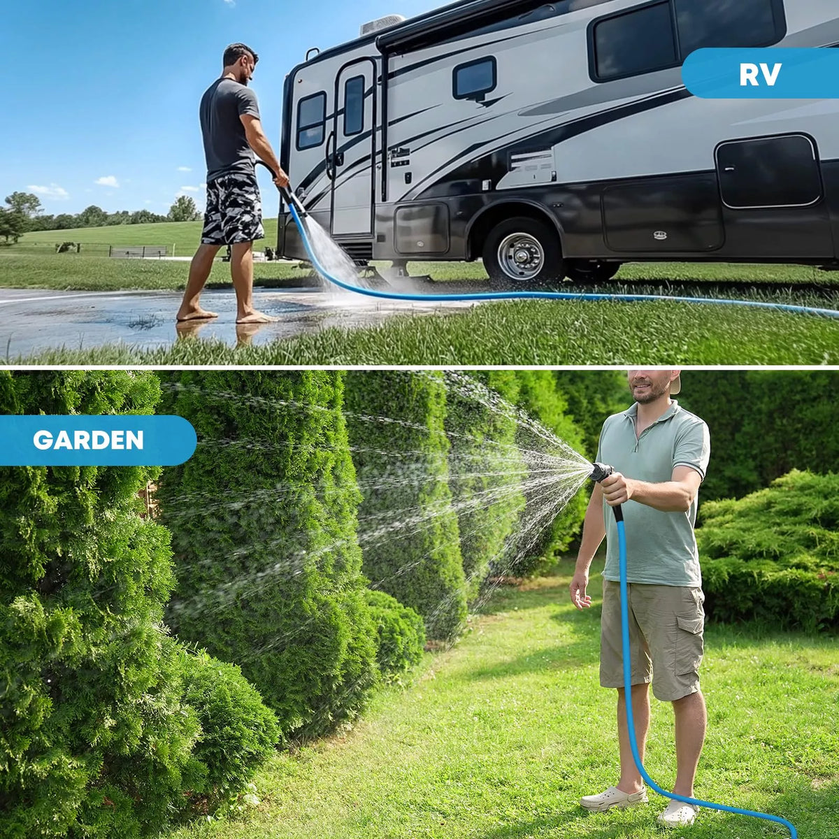 Camper fresh water hose