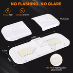 No flashing and no glare camper inside lights cover