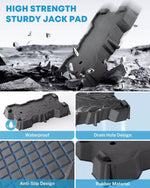 High strength sturdy camper jack pads