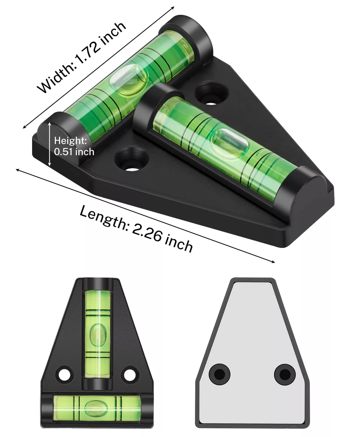 T type levelers of camper leveler system