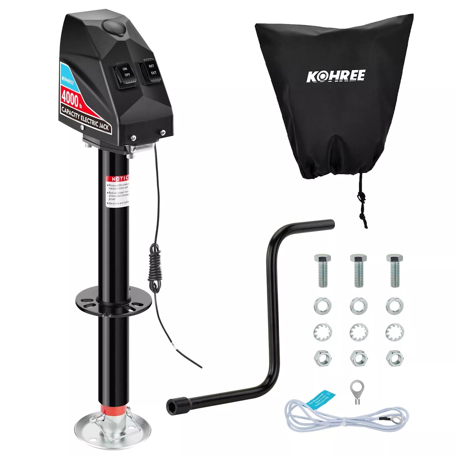 Kohree electriv trailer jack