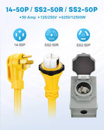 Kohree Generator cable 50 amp specifications