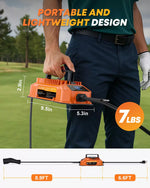 Portable and lightweight design golf cart charger for club car