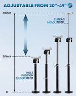 Adjustable heavy duty rv slide supports 4 pack
