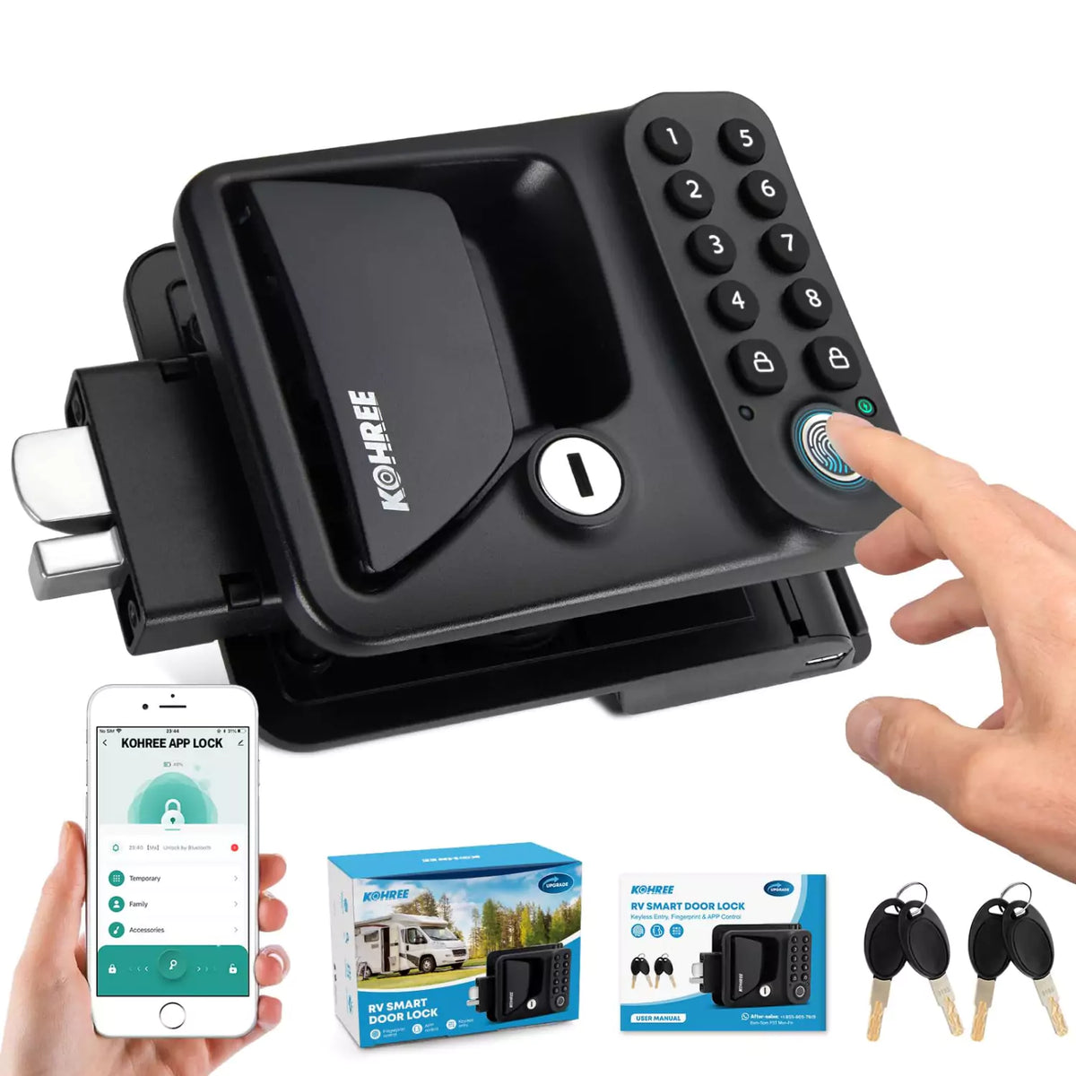 Kohree keyless entry door lock