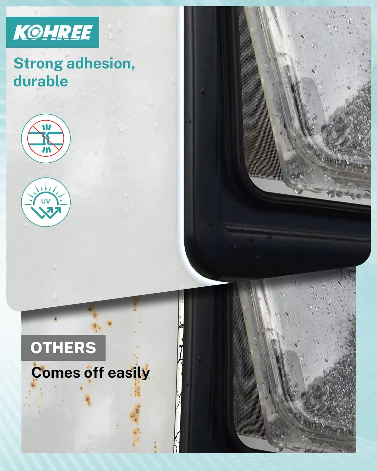 Kohree strong adhesion durable non leveling lap sealant