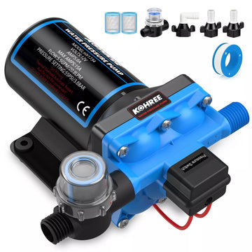 Kohree RV Fresh Water Pump 5.5GPM