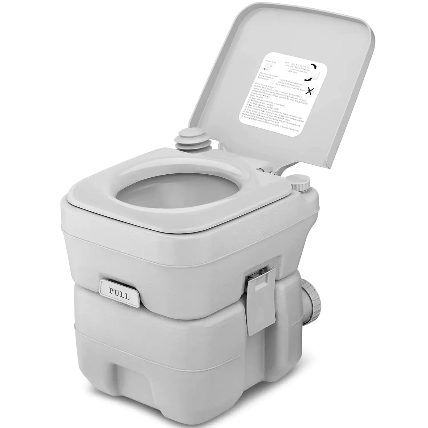 Portable camping toilets 5.3 gallon