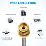 Wide application for propane tank adapter