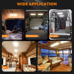 Wide application for 1800LM RV inside lights