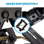 Apply smoothly RV stabilizer jack