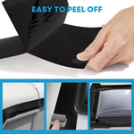 Easy to peel off sealant tape for RV roof black 2 inch 50 foot