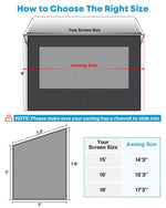 Choose the right Sun shade rv size