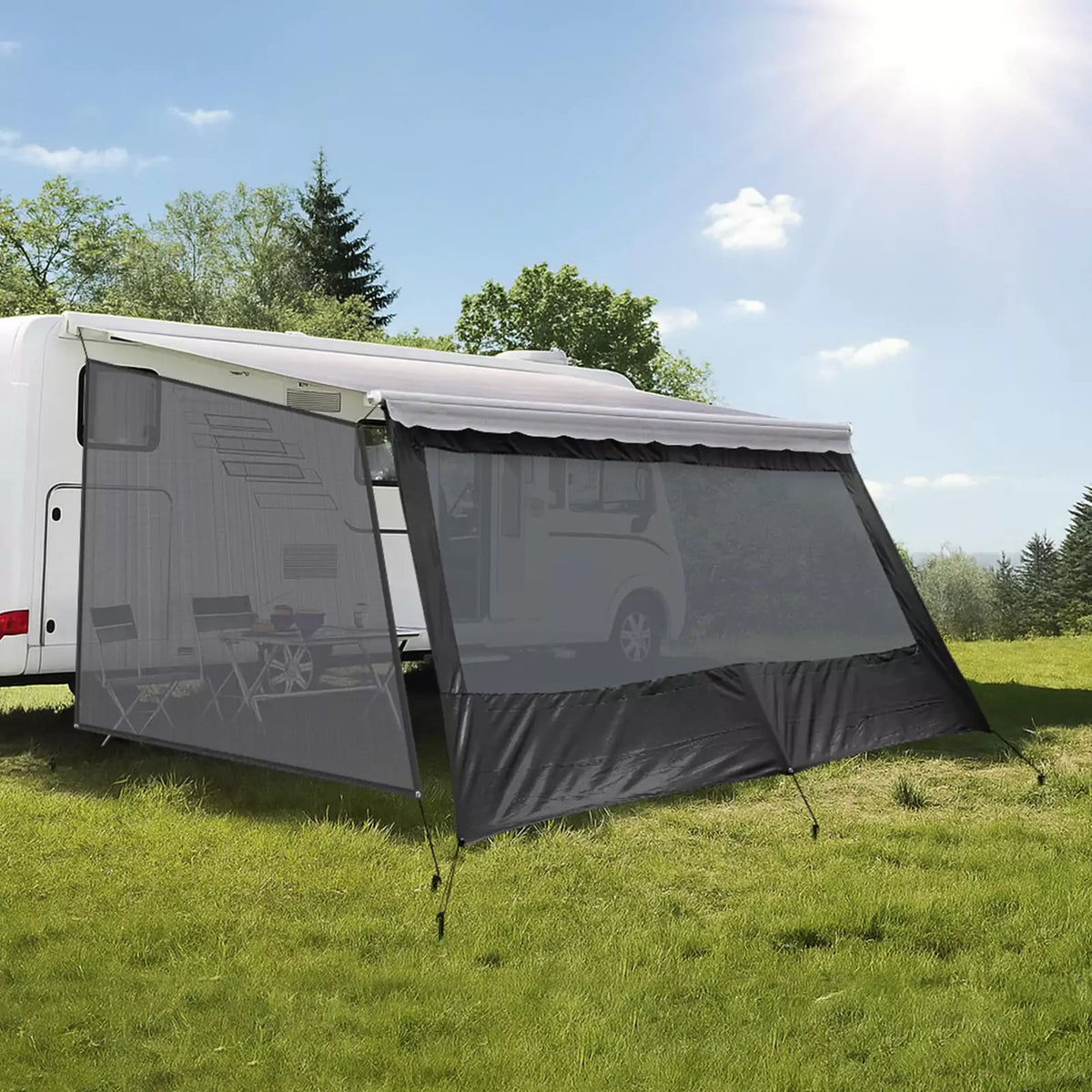 Sunshade for rv