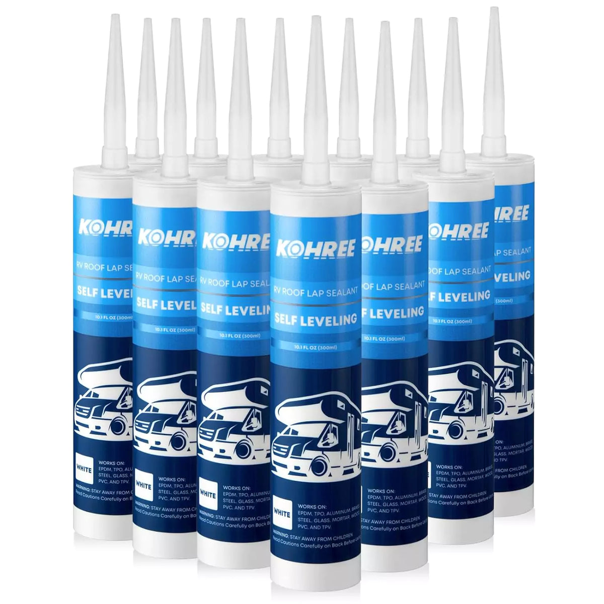 Kohree 12 pack of tpo roof caulking