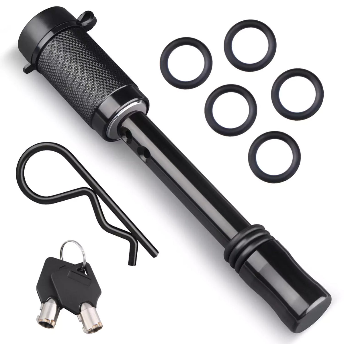 Trailer hitch locking pin